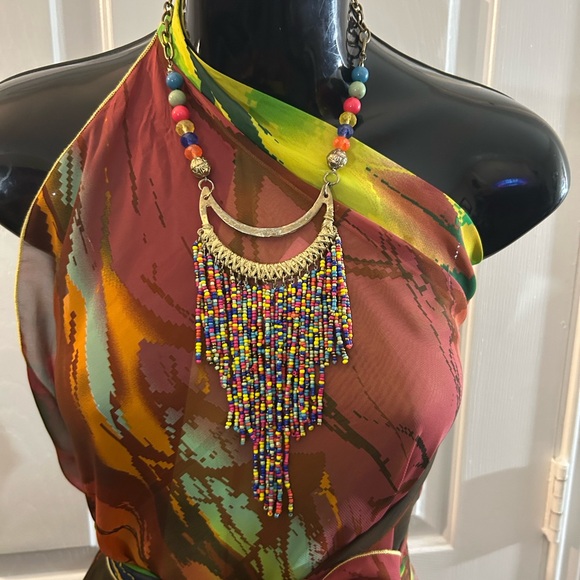 Multicolor Wrap Skirt! - Picture 16 of 16